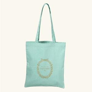 La Maison Laduree Tote Bag - Blue Cotton